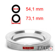 Aluminijasti centrirni obročki 73,1 - 54,1 mm ( 73.1 - 54.1 )